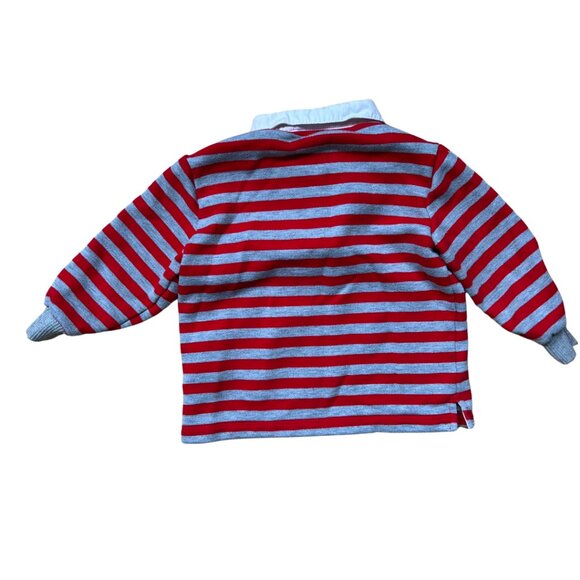 Nicholas and Bears Long sleeve Boys Rugby Shirt 2T - Picture 2 of 2